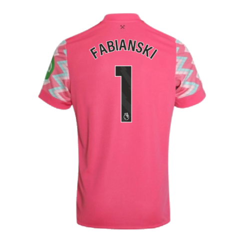 2024-2025 West Ham Goalkeeper Shirt (Pink) - Kids (Fabianski 1)