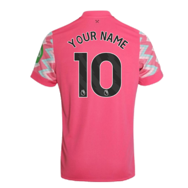 2024-2025 West Ham Goalkeeper Shirt (Pink) - Kids (Your Name)