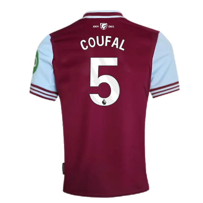 2024-2025 West Ham Home Shirt (Coufal 5)