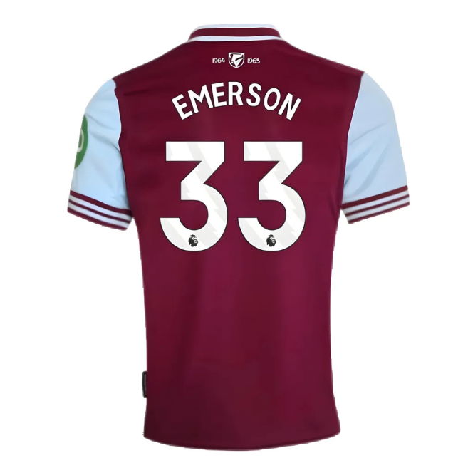2024-2025 West Ham Home Shirt (Emerson 33)