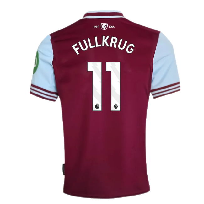 2024-2025 West Ham Home Shirt (Fullkrug 11)