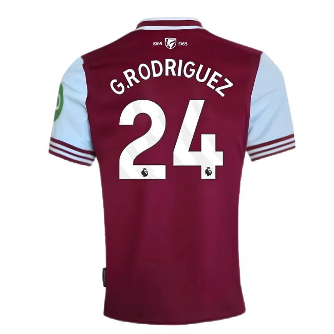 2024-2025 West Ham Home Shirt (G.Rodriguez 24)