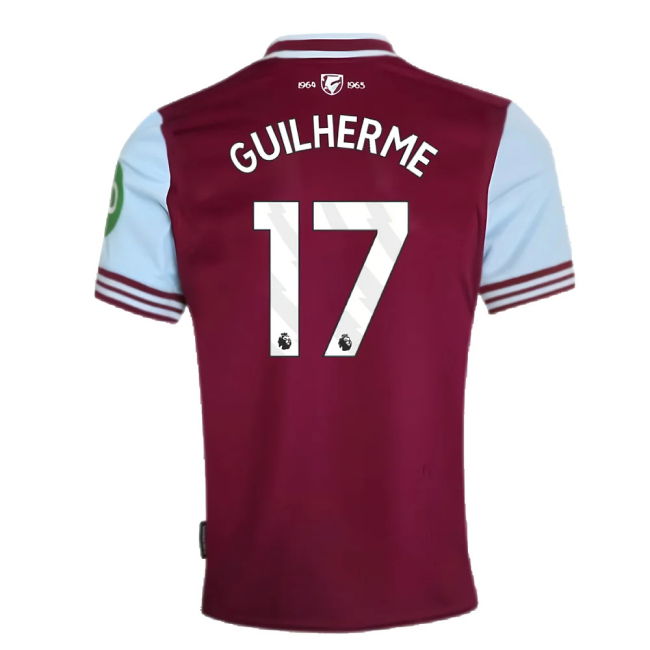 2024-2025 West Ham Home Shirt (Guilherme 17)