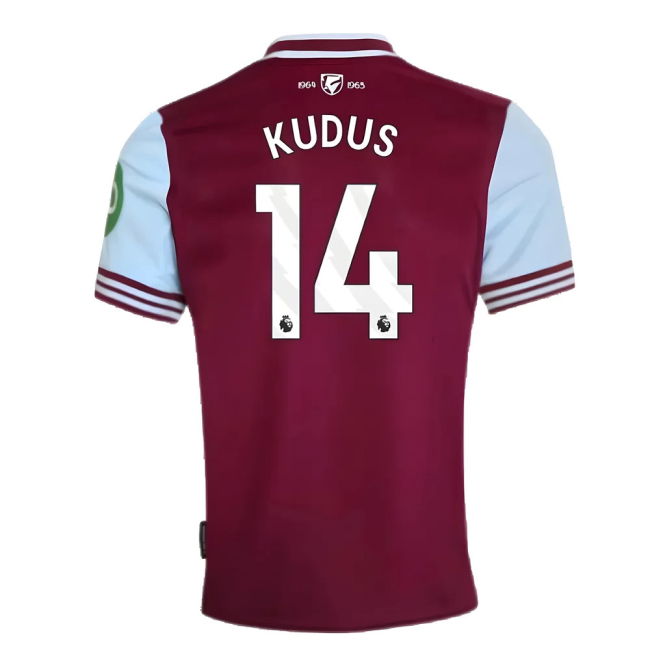 2024-2025 West Ham Home Shirt (Kudus 14)