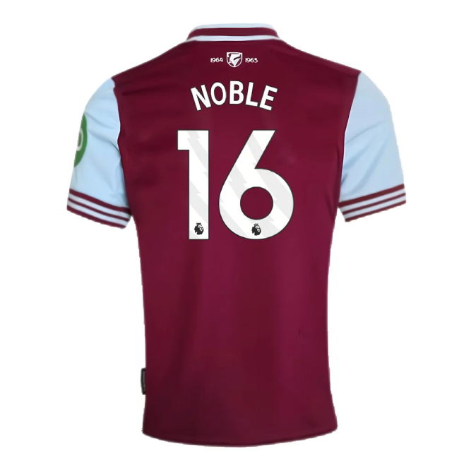 2024-2025 West Ham Home Shirt (Noble 16)