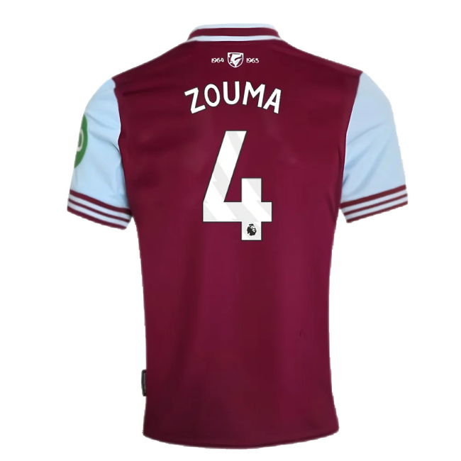 2024-2025 West Ham Home Shirt (Zouma 4)