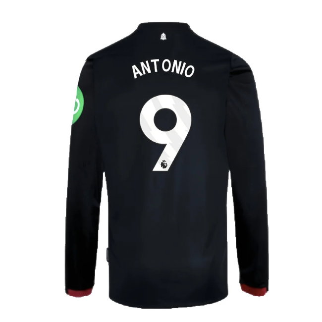 2024-2025 West Ham Long Sleeve Away Shirt (Kids) (Antonio 9)