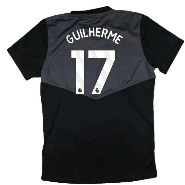 2024-2025 West Ham Training Jersey (Black) - Kids (Guilherme 17)