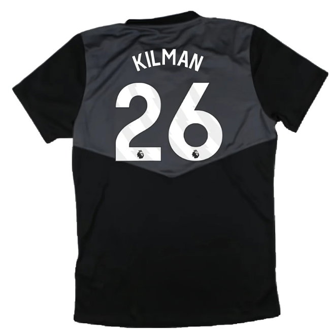 2024-2025 West Ham Training Jersey (Black) - Kids (Kilman 26)