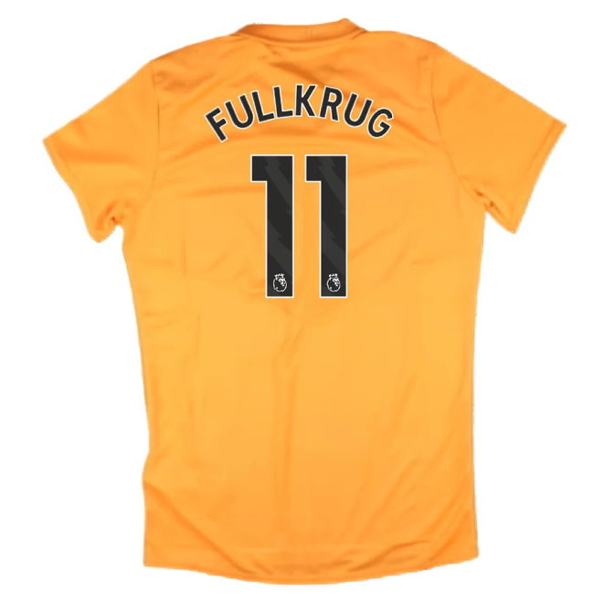 2024-2025 West Ham Training Jersey (Orange) - Kids (Fullkrug 11)