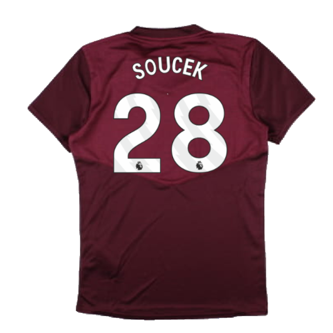 2024-2025 West Ham Training Jersey (Wine) - Kids (Soucek 28)