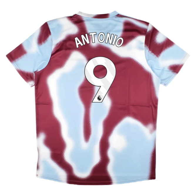 2024-2025 West Ham Warm Up Jersey (New Claret) (Antonio 9)