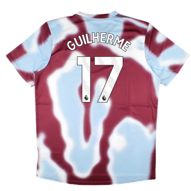 2024-2025 West Ham Warm Up Jersey (New Claret) (Guilherme 17)