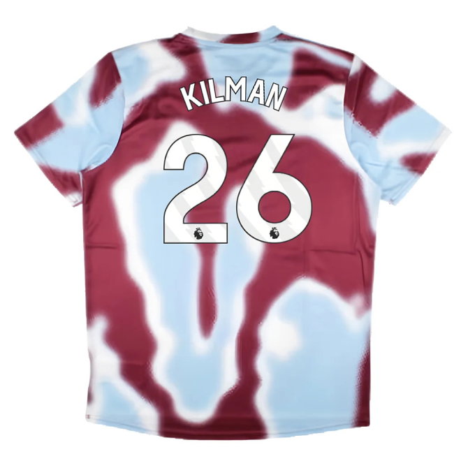 2024-2025 West Ham Warm Up Jersey (New Claret) (Kilman 26)
