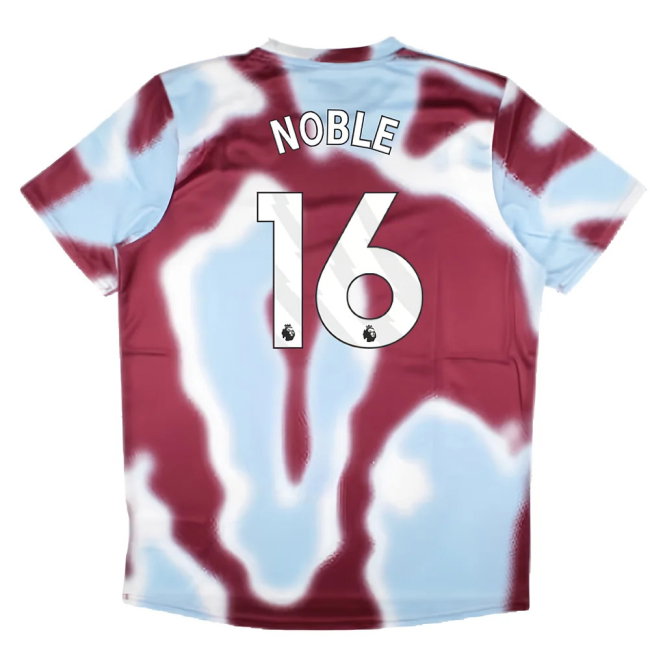 2024-2025 West Ham Warm Up Jersey (New Claret) (Noble 16)