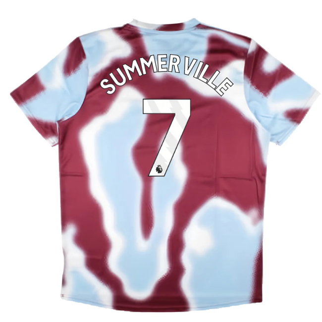 2024-2025 West Ham Warm Up Jersey (New Claret) (Summerville 7)