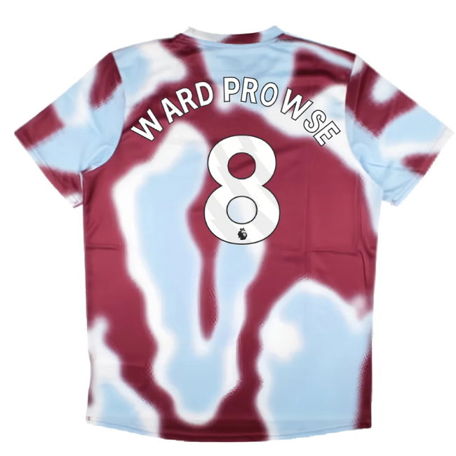 2024-2025 West Ham Warm Up Jersey (New Claret) (Ward Prowse 8)