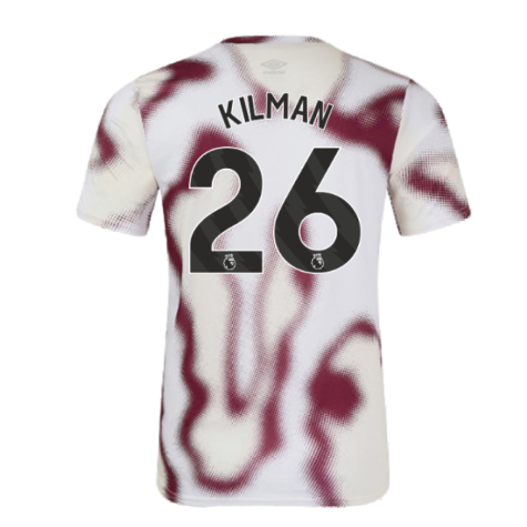 2024-2025 West Ham Warm Up Jersey (White) (Kilman 26)