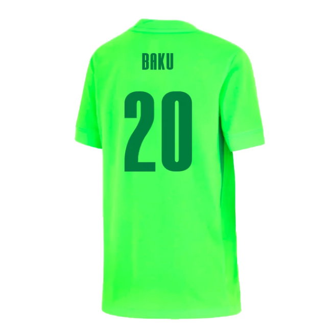 2024-2025 Wolfsburg Home Shirt (Kids) (Baku 20)