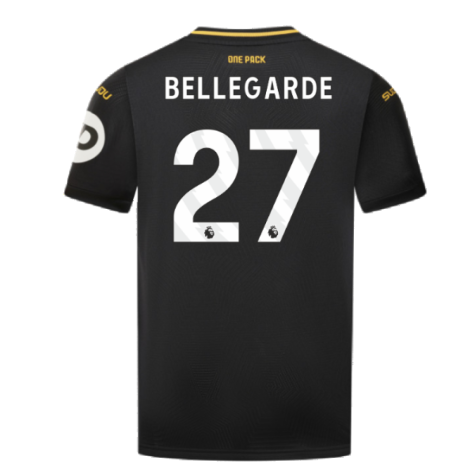 2024-2025 Wolves Away Shirt (Kids) (Bellegarde 27)