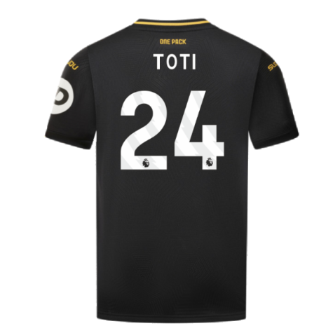 2024-2025 Wolves Away Shirt (Kids) (Toti 24)