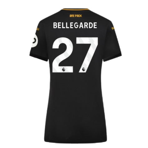 2024-2025 Wolves Away Shirt - Womens (Bellegarde 27)