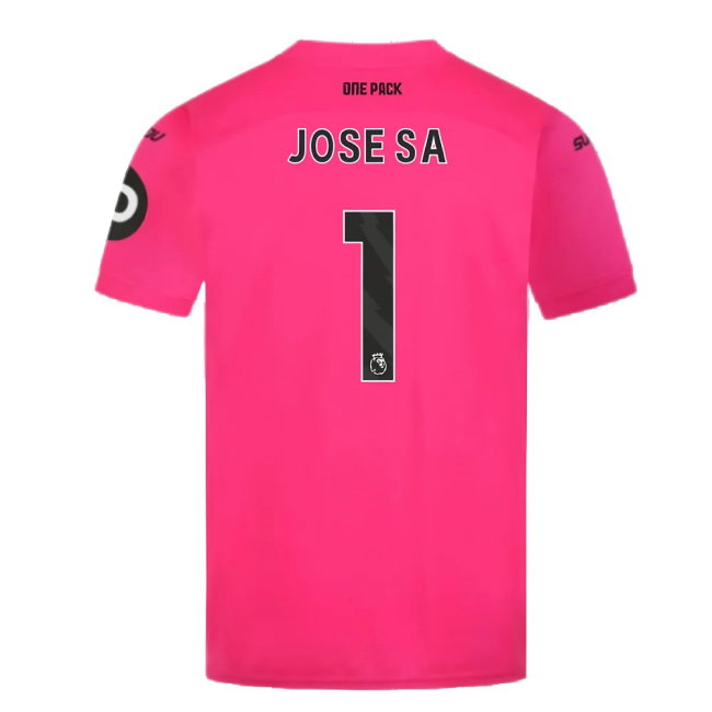 2024-2025 Wolves Goalkeeper Shirt (Pink) (Jose Sa 1)