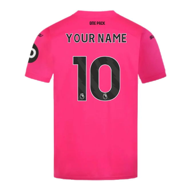 2024-2025 Wolves Goalkeeper Shirt (Pink) (Your Name)