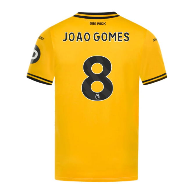 2024-2025 Wolves Home Shirt (Joao Gomes 8)