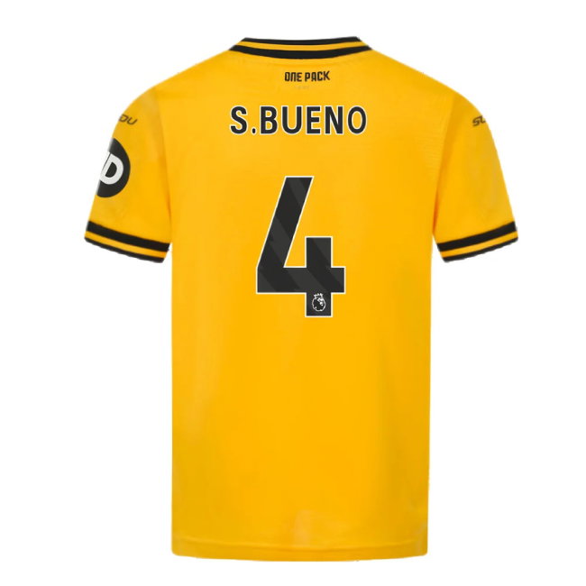 2024-2025 Wolves Home Shirt (Kids) (S.Bueno 4)