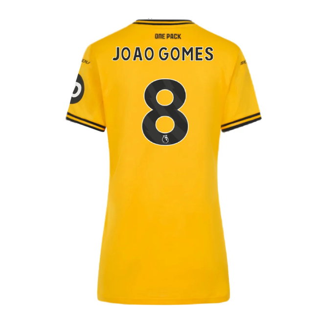 2024-2025 Wolves Home Shirt (Womens) (Joao Gomes 8)