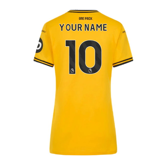 2024-2025 Wolves Home Shirt (Womens) (Your Name)