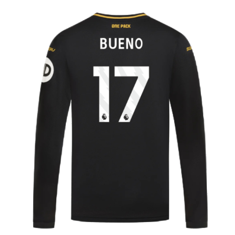 2024-2025 Wolves Long Sleeve Away Shirt (Bueno 17)