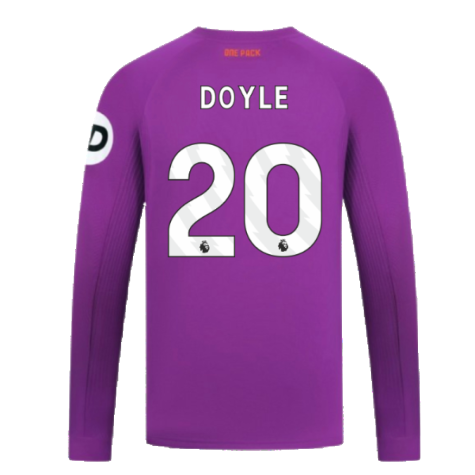 2024-2025 Wolves Long Sleeve Third Shirt (Doyle 20)