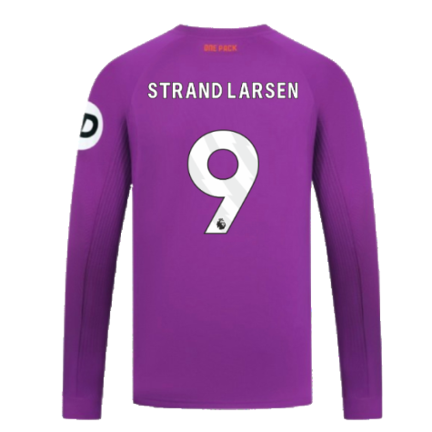 2024-2025 Wolves Long Sleeve Third Shirt (Strand Larsen 9)