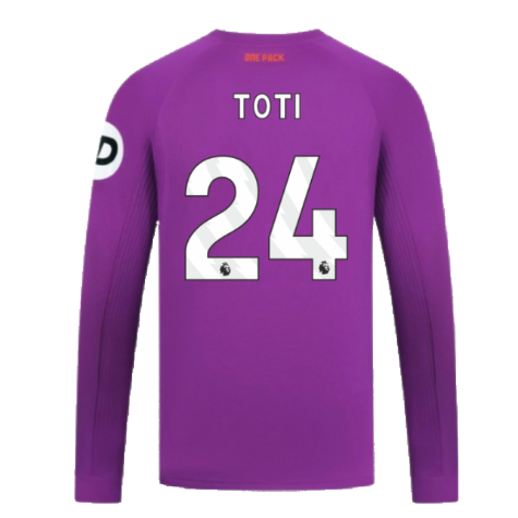 2024-2025 Wolves Long Sleeve Third Shirt (Toti 24)