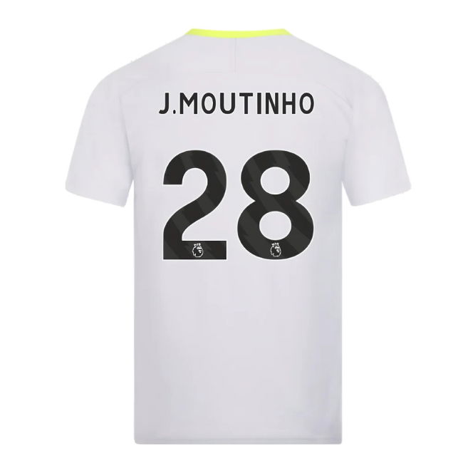 2024-2025 Wolves Players Training Shirt (Grey) (J.Moutinho 28)