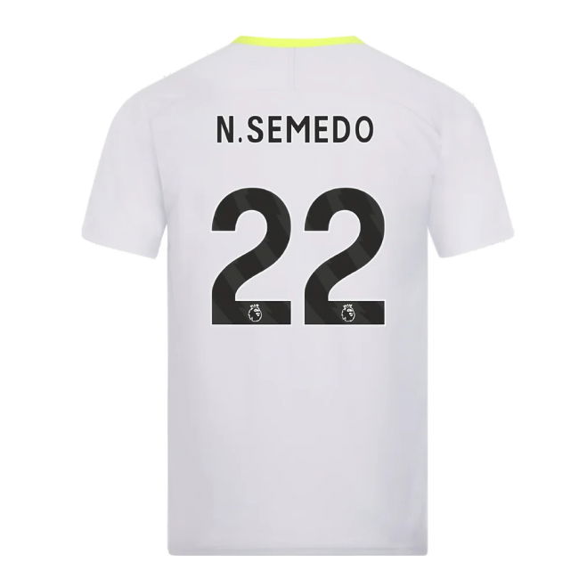2024-2025 Wolves Players Training Shirt (Grey) (N.Semedo 22)