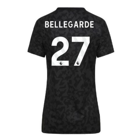 2024-2025 Wolves Pre Match Training Shirt (Black) (Bellegarde 27)