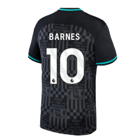 2024 LeBron x Liverpool Stadium Football Shirt (Barnes 10)