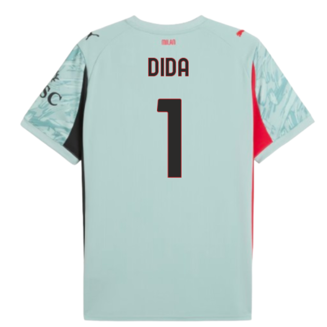 2025-2026 AC Milan Home Goalkeeper Shirt (Modern Mint) (DIDA 1)