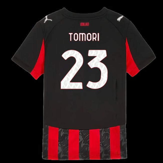 2025-2026 AC Milan Home Shirt (Kids) (Tomori 23)
