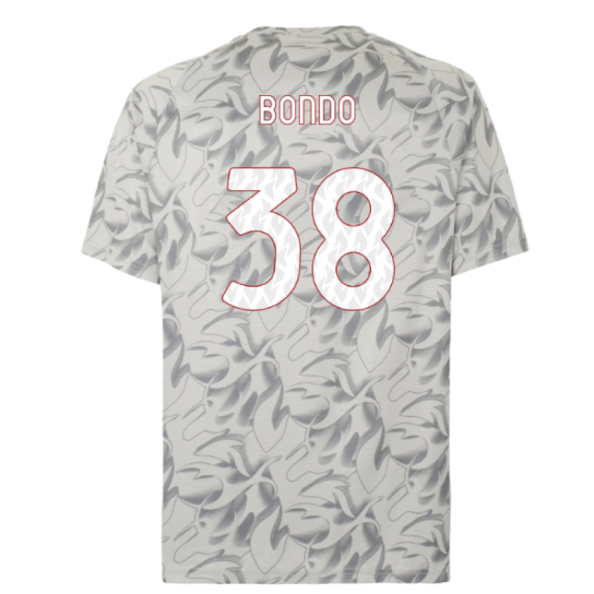 2025-2026 AC Milan Warm Up Jersey (Smokey Gray) (Bondo 38)
