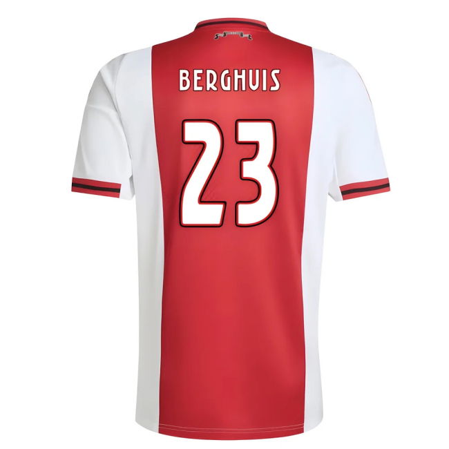 2025-2026 Ajax Home Shirt (Berghuis 23)