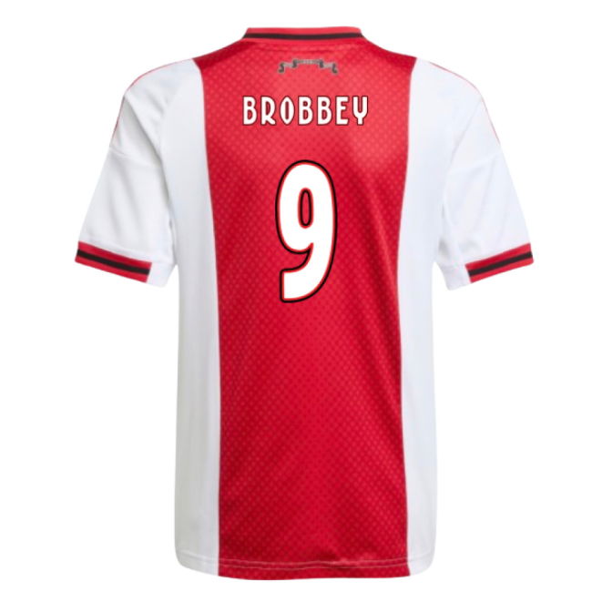 2025-2026 Ajax Home Shirt (Kids) (Brobbey 9)