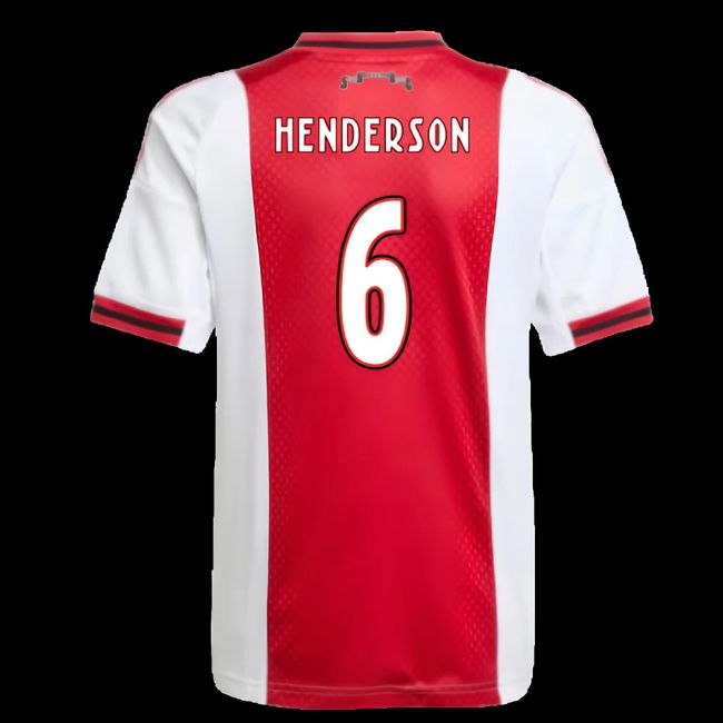 2025-2026 Ajax Home Shirt (Kids) (Henderson 6)