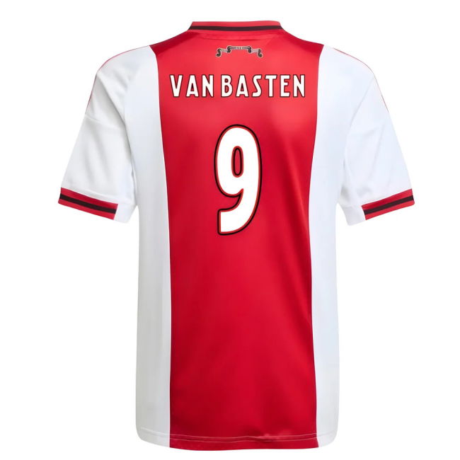 2025-2026 Ajax Home Shirt (Kids) (Van Basten 9)