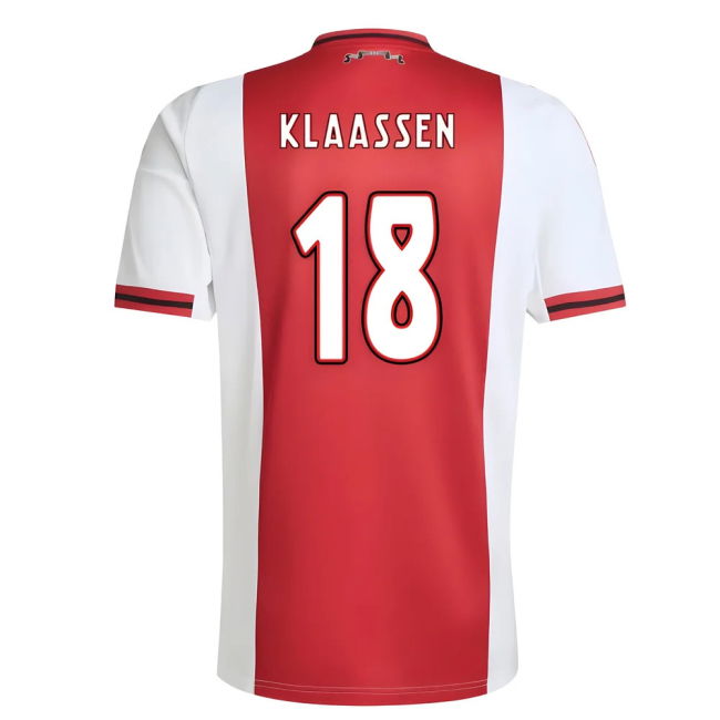 2025-2026 Ajax Home Shirt (Klaassen 18)