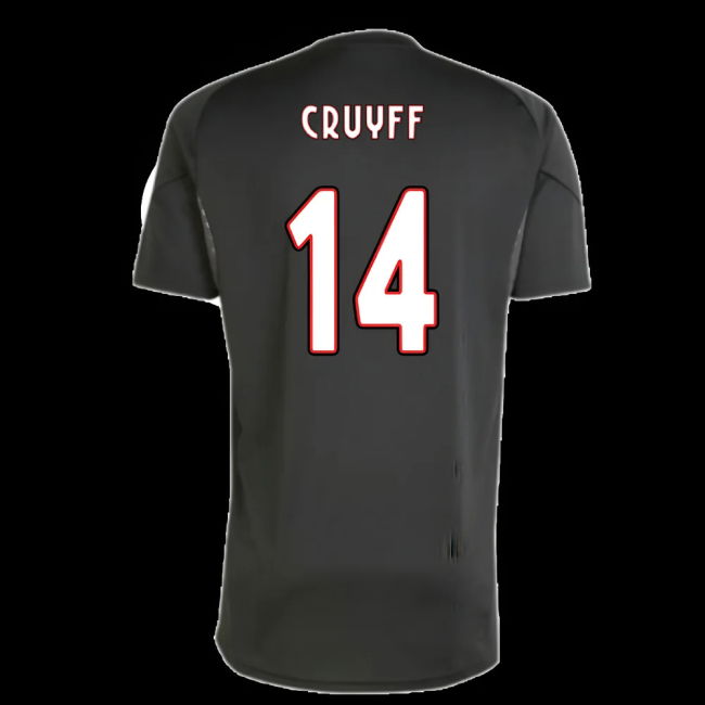 2025-2026 Ajax Training Shirt (Black) (Cruyff 14)