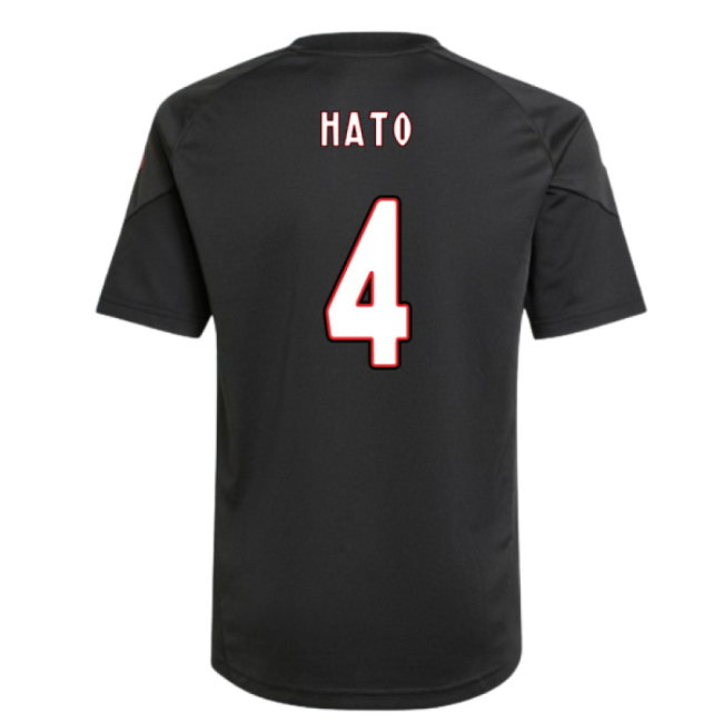 2025-2026 Ajax Training Shirt (Black) - Kids (Hato 4)